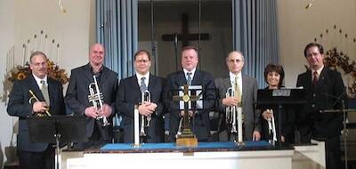 ORGAN CONCERT at Stratford Baptist Church * Organist Handel Cecilio with trumpeters – Stratford-CT – USA