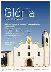 3 * PORTUGAL CONCERT SERIE – MOTHER CHURCH PORTIMÃO * With organist Dr. Handel Cecilio – January 7, 2017