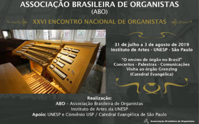 XXVI Encontro Nacional de Organistas 2019